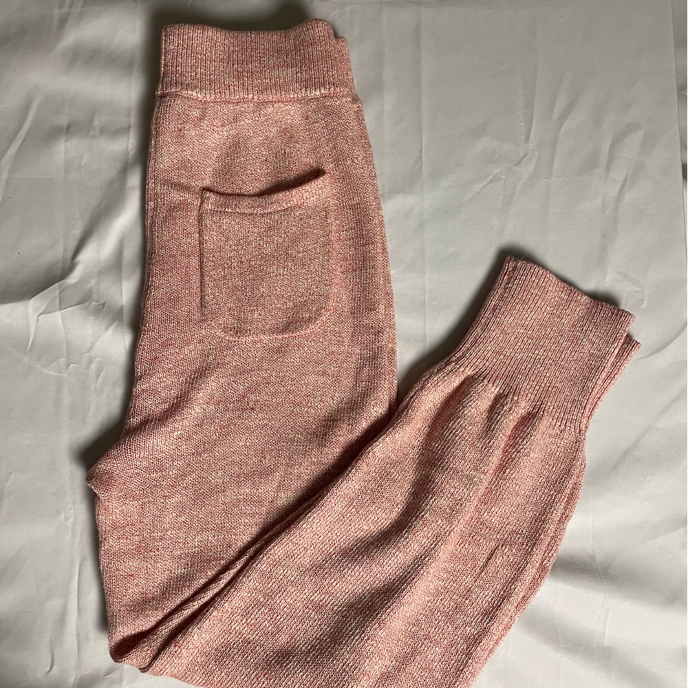 Creatures of Comfort pink slim leg lounge pants small